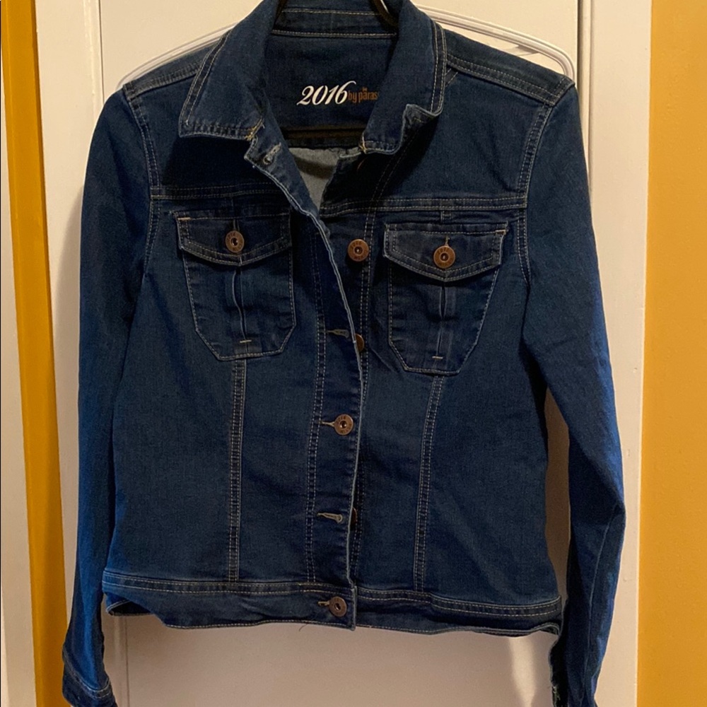 Parasuco Blue Jean Jacket Classic Cropped Design